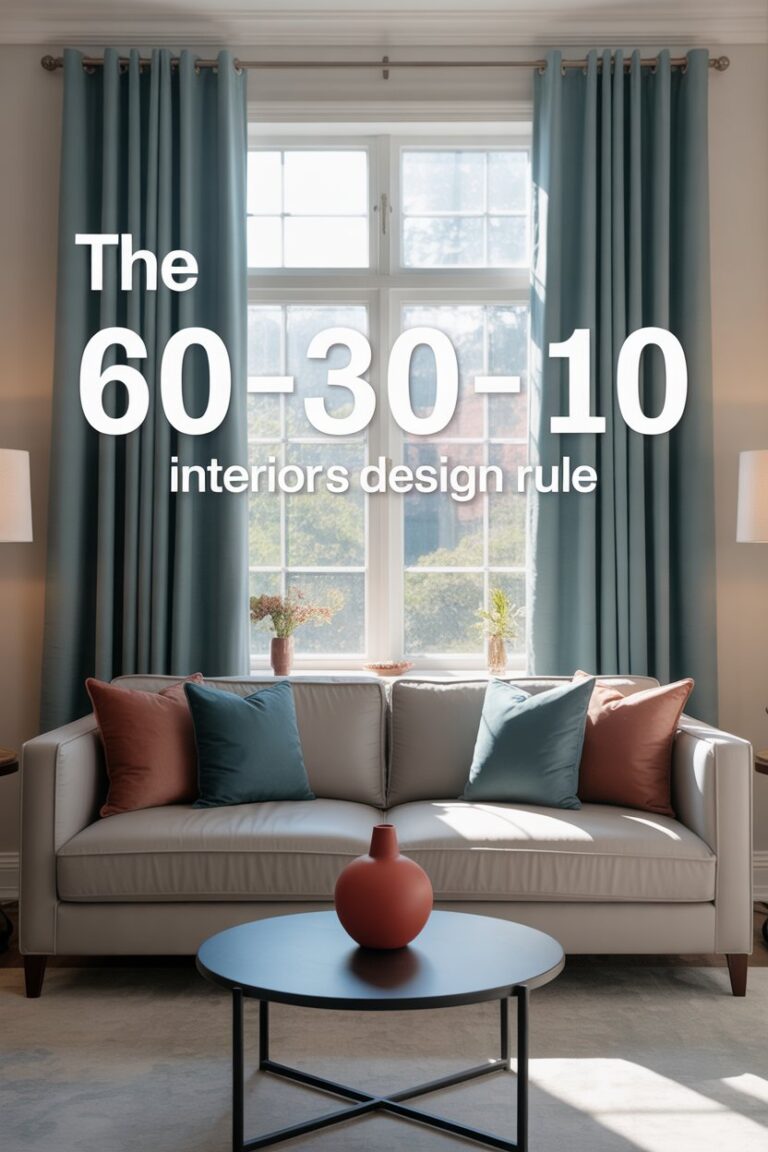 The 60-30-10 Rule in Interior Design: A Simple Formula for Balanced, Beautiful Spaces