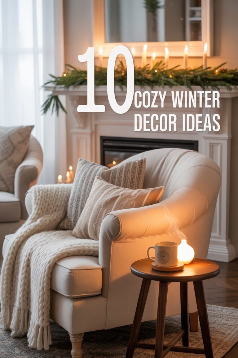 10 Cozy Winter Decor Ideas to Make Your Home Warm and Inviting