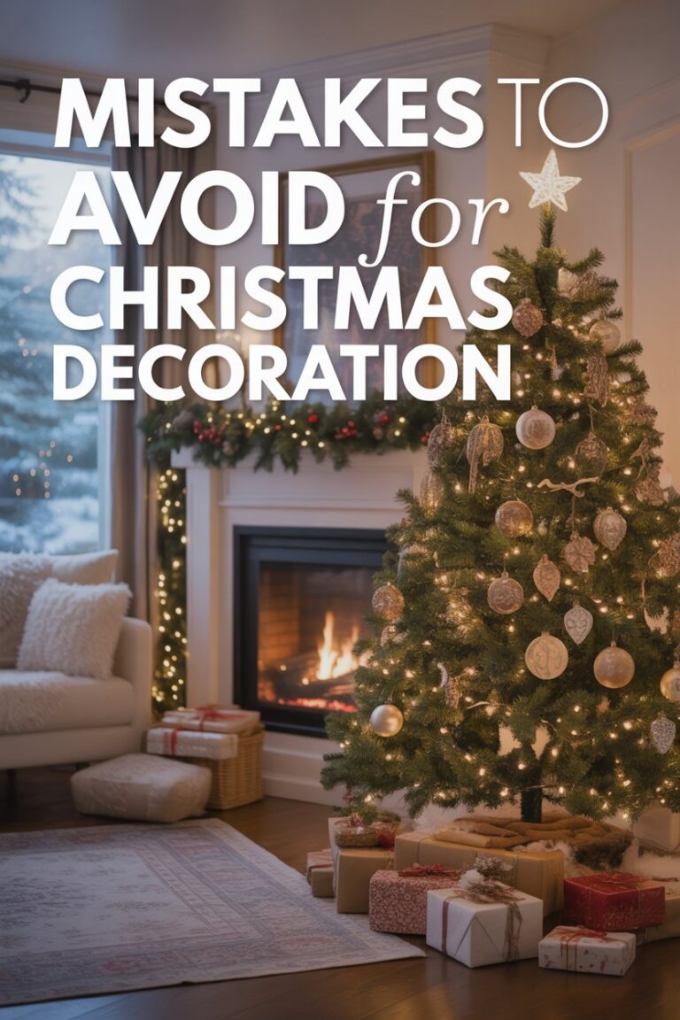 7 Christmas Decoration Mistakes to Avoid for a Stress-Free Holiday