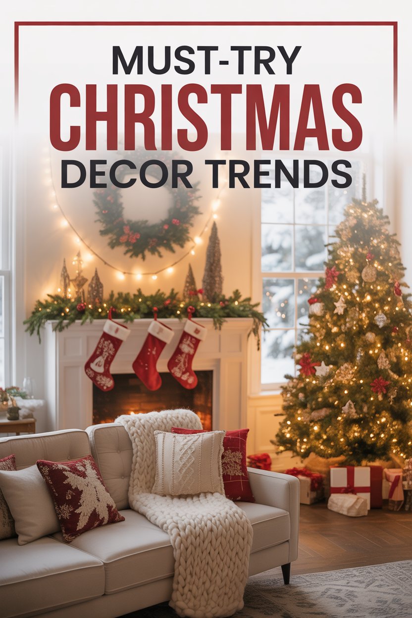 must try christmas decor trends
