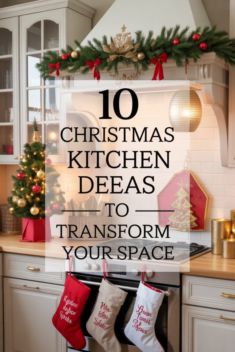 Christmas Kitchen Decor Ideas: Transform Your Kitchen into a Festive Haven