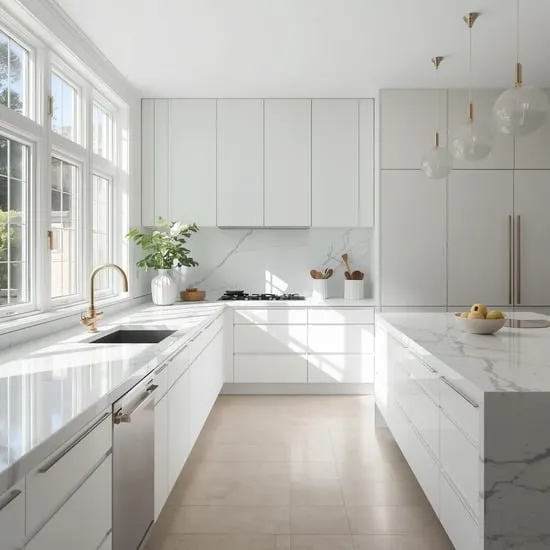 11 bright white kitchen cabinet ideas IMG01