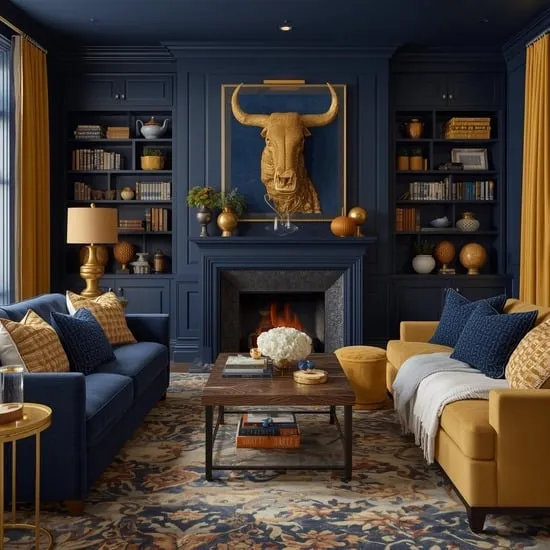 8 unique color combinations for your living room IMG04