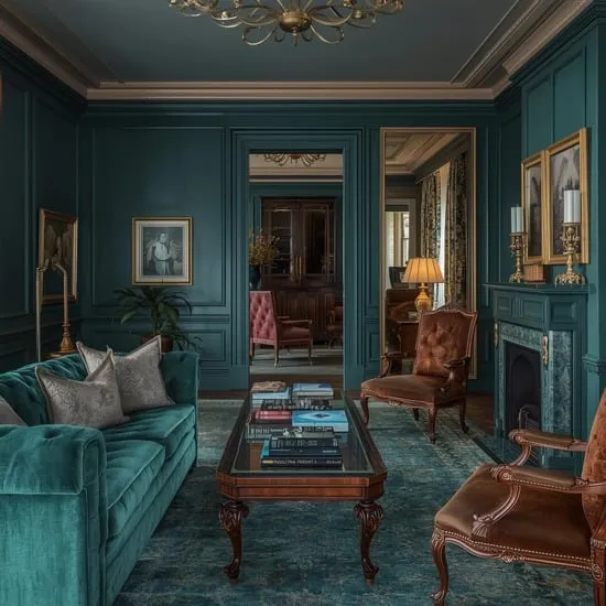 8 unique color combinations for your living room IMG06