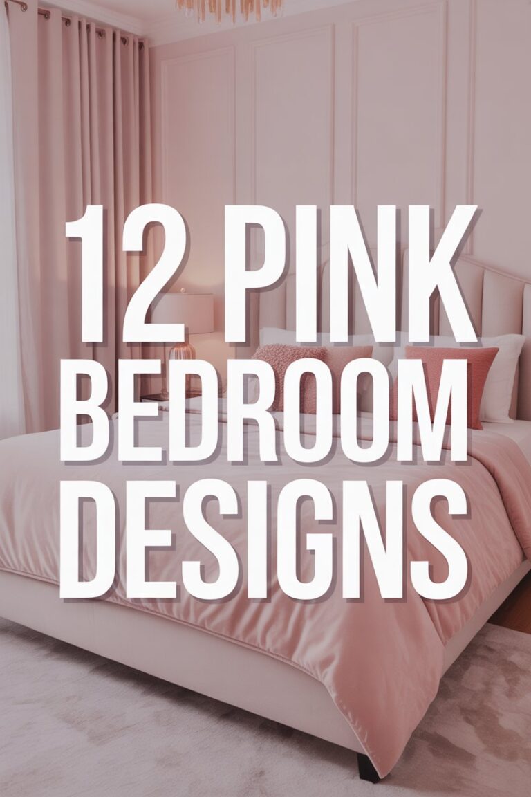 12 Pink Bedroom Designs That Feel Warm and Dreamy