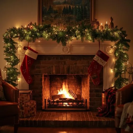 7 mantel decor ideas for christmas IMG01