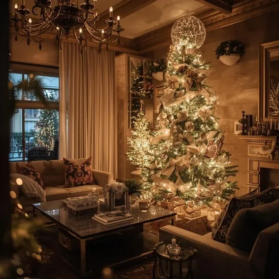 Cozy & Festive Christmas Living Room Decor Ideas That Scream Holiday Glam IMG01