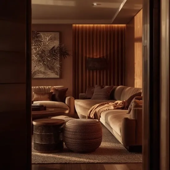 7 brown decor living room ideas IMG01