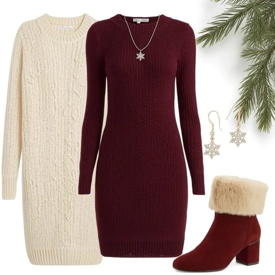 Chic Yet Comfy Outfits for Hosting Christmas Dinner at Home IMG03