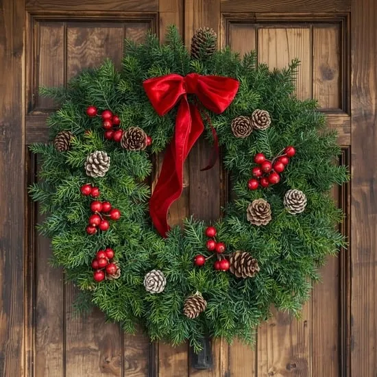 12 beautiful christmas wreath designs IMG03