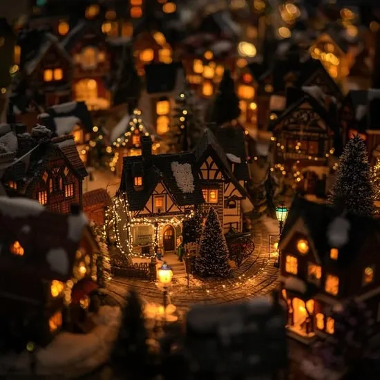 Breathtaking Christmas Village Display Ideas to Try This Year IMG04