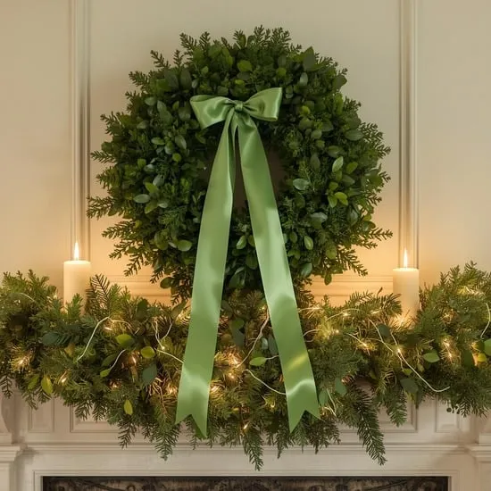 7 mantel decor ideas for christmas IMG05