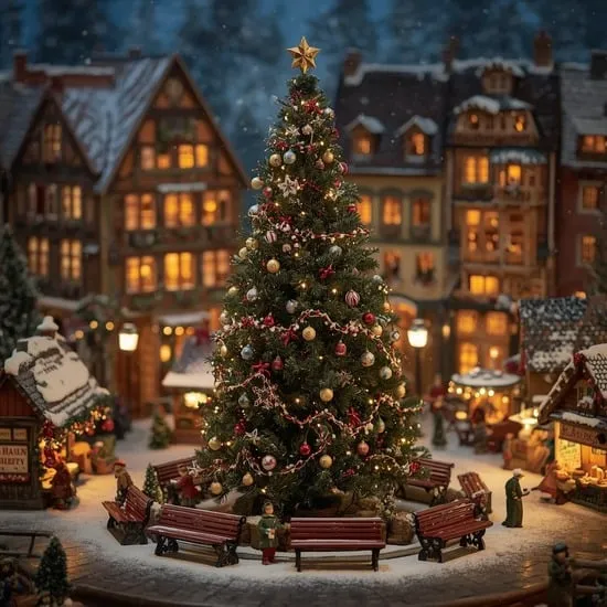 Breathtaking Christmas Village Display Ideas to Try This Year IMG05
