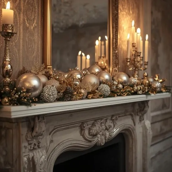 7 mantel decor ideas for christmas IMG06