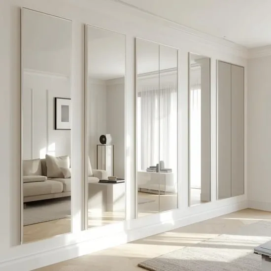 9 mirror wall ideas for your living room IMG07