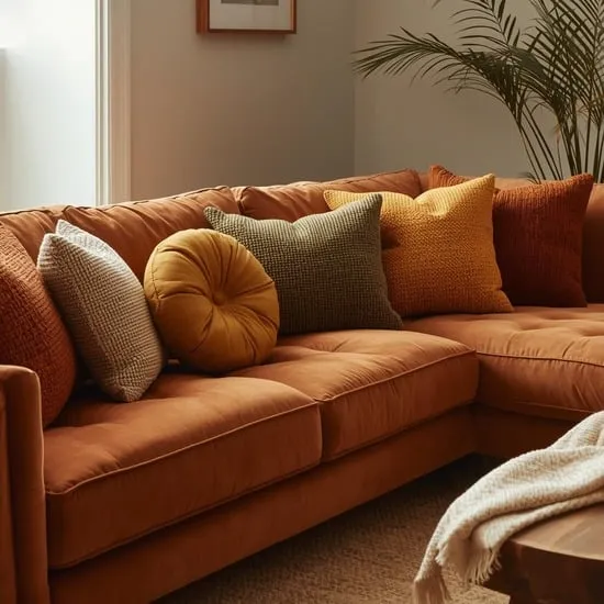 8 bold orange couch living room ideas IMG07