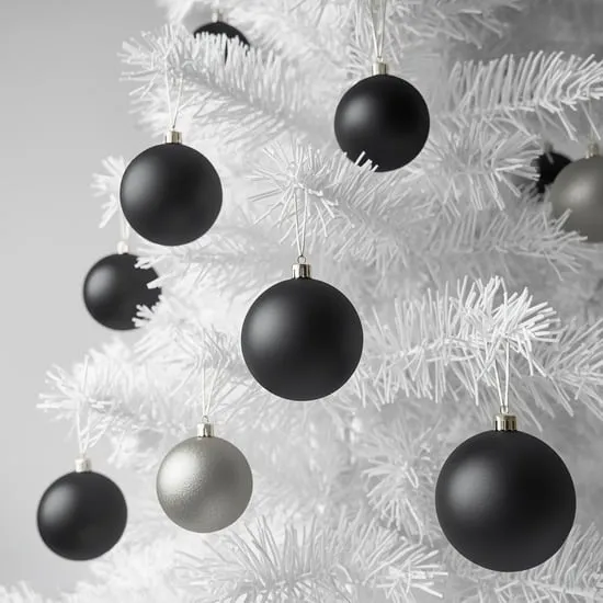 8 gorgeous white christmas tree styles IMG08