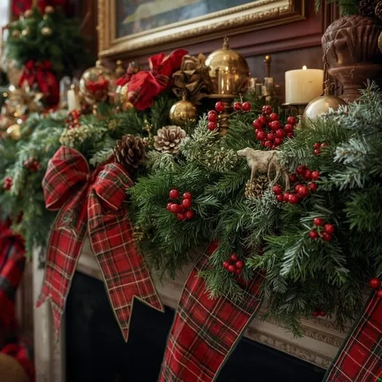 Unforgettable Christmas Mantel Decor Ideas for Cozy Holiday Vibes IMG08