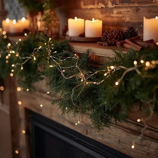 Unforgettable Christmas Mantel Decor Ideas for Cozy Holiday Vibes IMG10