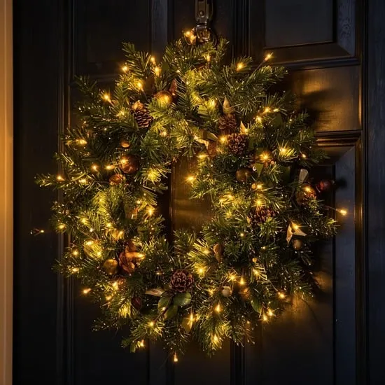 12 beautiful christmas wreath designs IMG13