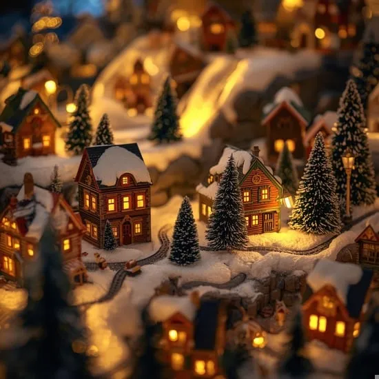 Breathtaking Christmas Village Display Ideas to Try This Year IMG15
