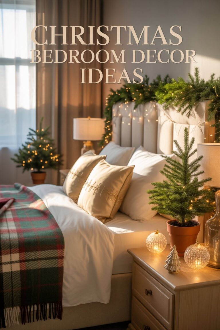 Magical Christmas Bedroom Decor Ideas for a Cozy Holiday Feel
