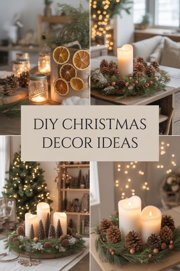 Magical DIY Christmas Decor Inspirations for a Festive Glow