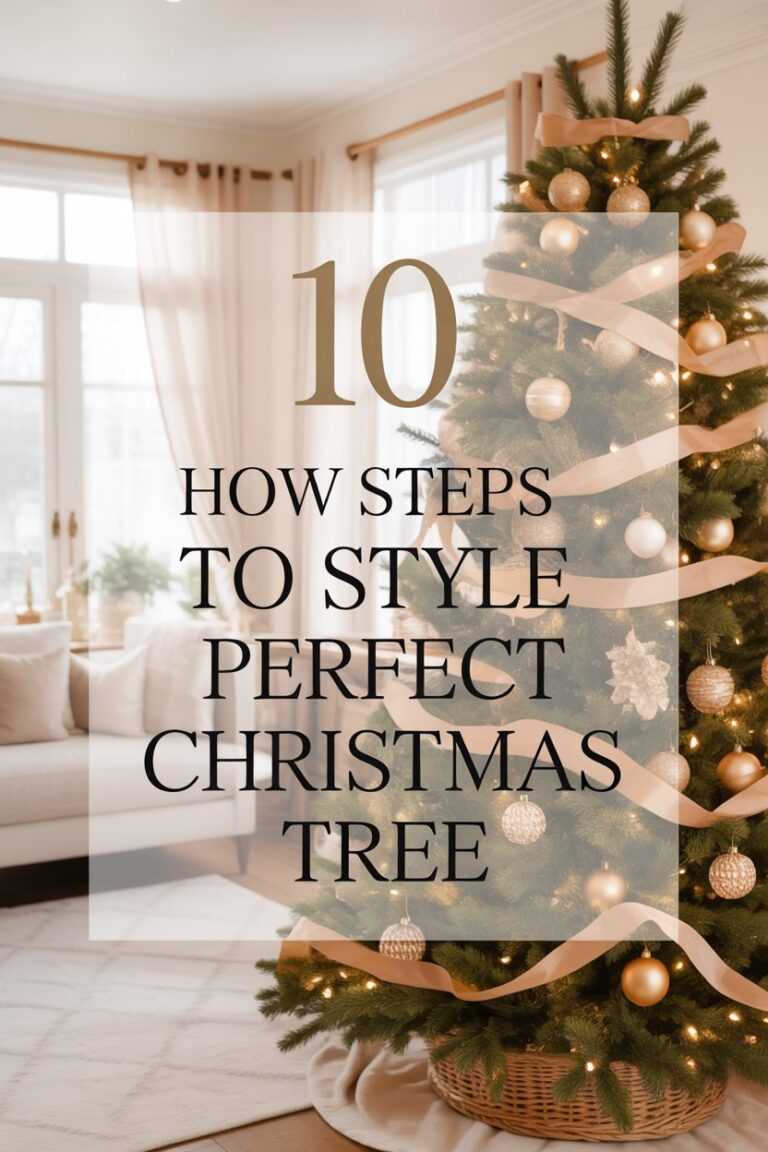 How to Style the Perfect Christmas Tree This Holiday Season